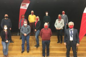 Die Kandidatinnen und Kandidaten der SPD Hanau Mitte für den Ortsbeirat